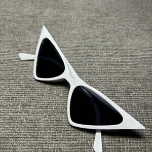 White Cat Eye Sunglasses